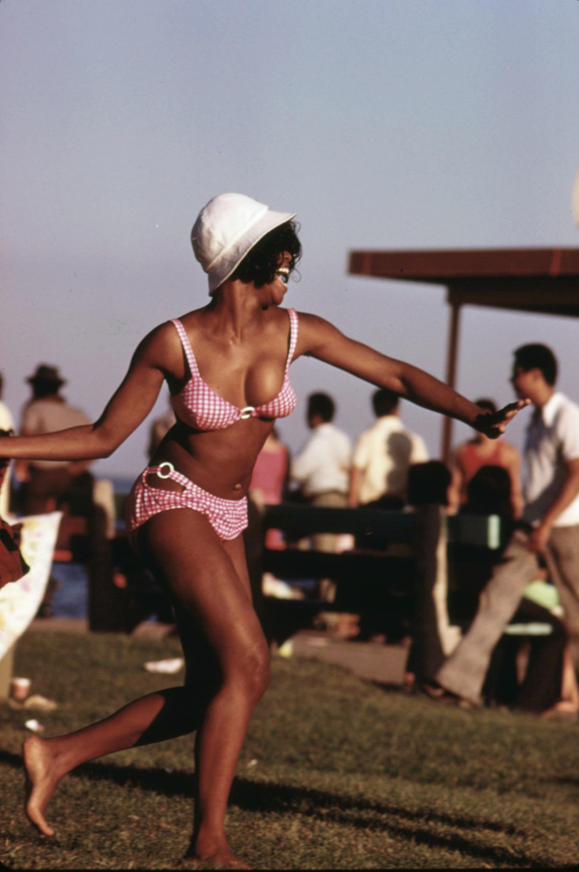 Free spirit in the windy city.